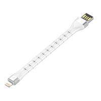 Дата кабель LDNIO LS50 Lightning 2.4A 15cm White