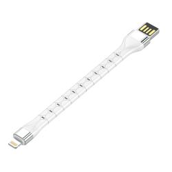 Дата кабель LDNIO LS50 Lightning 2.4A 15cm White