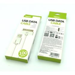 Дата кабель Remax RC-007i4 Fast Charging Cable iPhone 4 White