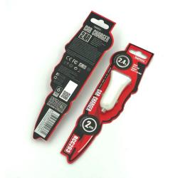 Автомобильное ЗУ REMAX Car Charger RCC-203 White (5V/2.4A/2USB)