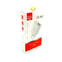 Сетевое ЗУ Sunpin SP21/AU21 (5V/2.4A/1USB) + кабель Micro USB White 