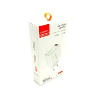 Сетевое ЗУ Sunpin SPC-02 18W (5V/3A/1USB) Qualcomm 3.0 + кабель Micro USB White 