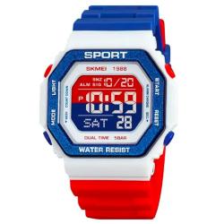 Часы SKMEI Model No. 1988 Red_Blue