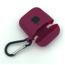 Чехол Apple AirPods #12 Marsala color