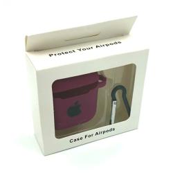 Чехол Apple AirPods #12 Marsala color
