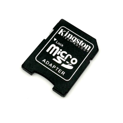 Переходник для карты памяти Micro SD to SD Kingston Black