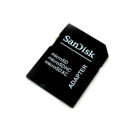 Переходник для карты памяти Micro SD to SD SanDisk Black