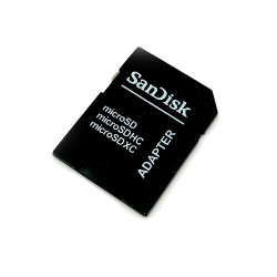 Переходник для карты памяти Micro SD to SD SanDisk Black