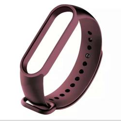 Браслет для смарт часов Mi Band 5 Wine Red