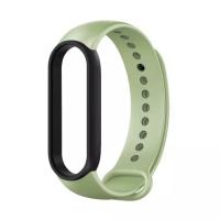 Браслет для смарт часов Mi Band 5 Light Green_Black
