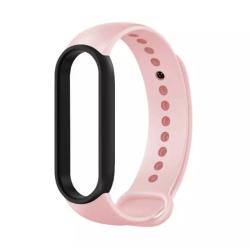 Браслет для смарт часов Mi Band 5 Light Pink_Black