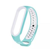 Браслет Nike  для смарт часов Mi Band 5 Mint_White