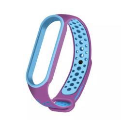 Браслет Nike  для смарт часов Mi Band 5 Violet_Blue