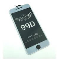 Защитное стекло 99D iPhone 6/6S White (тех. упаковка)