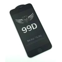Защитное стекло 99D iPhone 7/8 Black (тех. упаковка)