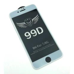 Защитное стекло 99D iPhone 7/8 White (тех. упаковка)