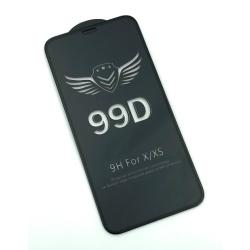 Защитное стекло 99D iPhone X/XS/11 Pro Black (тех. упаковка)