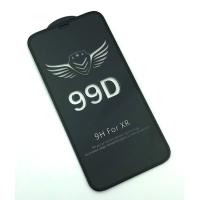Защитное стекло 99D iPhone XR/11 Black (тех. упаковка)