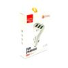 Автомобильное ЗУ SUNPIN SCC-02 Auto-ID (6.0A/3USB/18W) + кабель Micro USB White