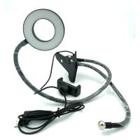 Кольцевая LED лампа 9 cm M9 на прищепке