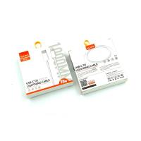 Дата кабель Sunpin PC-01 Type C to Lighting 20W White 