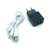 Сетевое ЗУ Sunpin GC-07 (5V/2.4A/2USB) + кабель TYPE-C Black 
