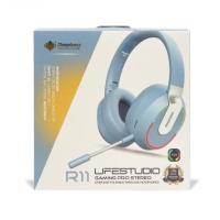 Наушники Bluetooth DEEPBASS R11 Blue