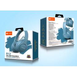 Наушники Bluetooth DEEPBASS R12 Blue