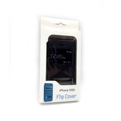 Чехол Flip Cover iPhone 5/5S Black