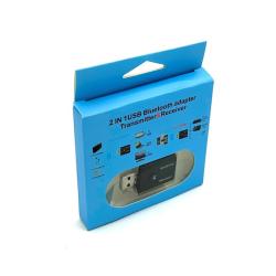 Bluetooth адаптер 2in1 Trasmitter&Receiver 5.0 Black