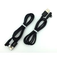 Дата кабель M-014 круглый силиконовый угловой Micro USB 1.0m Black (тех. упаковка)
