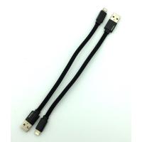 Дата кабель I-016 плетенный плоский Original Lighting 0.3m Black (тех. упаковка)