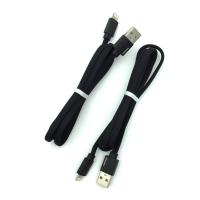 Дата кабель I-015 плетенный плоский Original Lighting 1.0m Black (тех. упаковка)