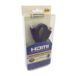 HDMI Кабель V1.4 Flat 1.5м Violet