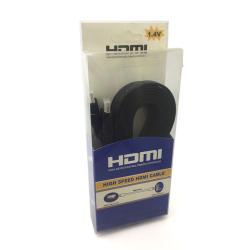 HDMI кабель V1.4 Flat 5м Black