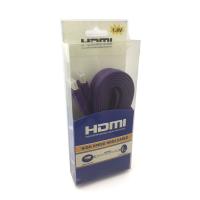 HDMI кабель V1.4 Flat 5м Violet