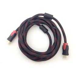 HDMI кабель V1.4 Nylon 3м Black/Red