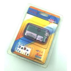 Картридер 18 in 1 + cable mini USB