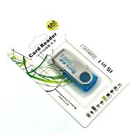 Картридер CR-002 USB to Micro SD Blue