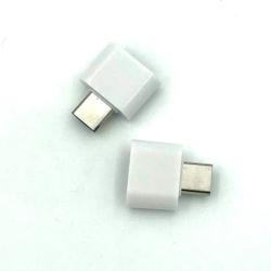 OTG переходник Plastic TYPE C White