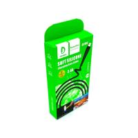 Дата кабель DENMEN D19V Soft Silicone Charging Data Cable Micro USB 1m 2.4A Black