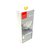 Сетевое ЗУ Sunpin FC-01 (5V/3A/1USB) Qualcomm 3.0 + кабель Type C  White 