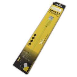 Дата кабель Remax Fishbone micro USB Yellow