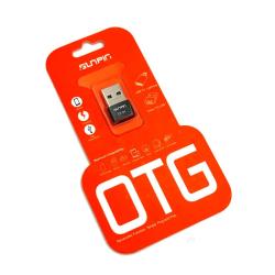 OTG переходник SUNPIN OT-04 USB-AM to Type C (Type C+U2) Black