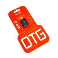 OTG переходник SUNPIN OT-03 USB to Lightning Black