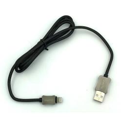 Дата кабель плетенный Sunpin DM-66 Metal USB Cable 3.0A Lightning 