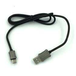 Дата кабель плетенный Sunpin DM-66 Metal USB Cable 3.0A Type C
