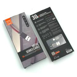 Дата кабель плетенный Sunpin DM-77 Metal Series Cable 3.0A Type C