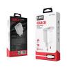Сетевое ЗУ EMY MY-A301Q + cable micro USB (5-12V/3A/1USB Qualcomm 3.0)