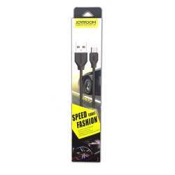Дата кабель JOYROOM S-L123 Speed Fashion micro USB Black